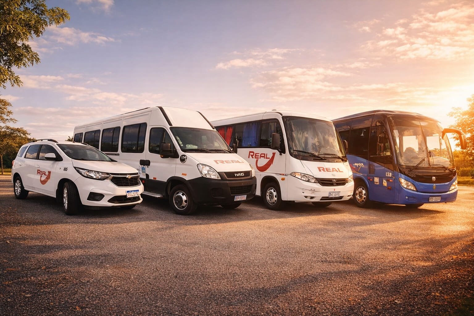 Frota moderna para transfer em Natal - Real Turismo